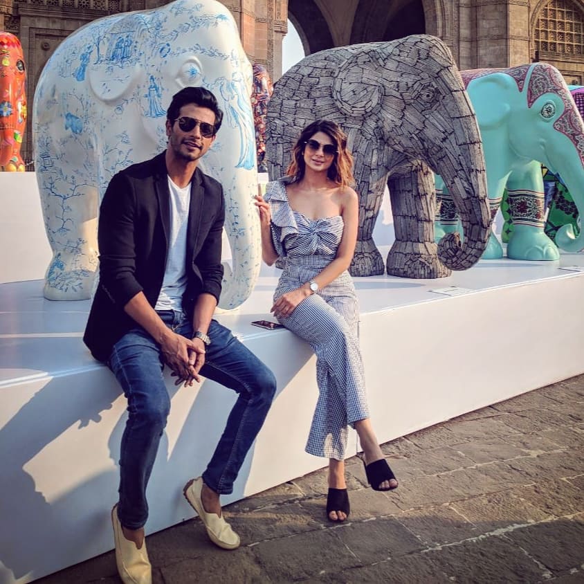 Jennifer Winget and Sehban Azim