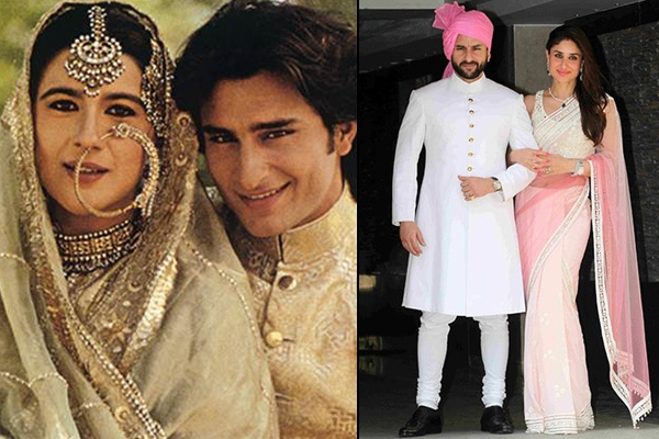 Saif Ali Khan,Amrita Singh and Kareena Kapoor Khan