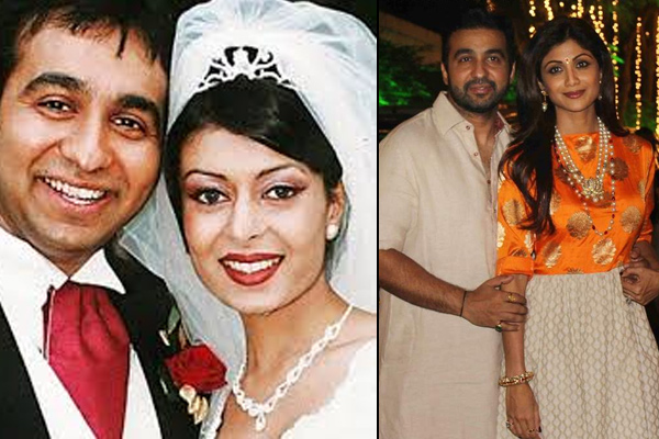 Raj Kundra, Kavita and Shilpa Shetty Kundra