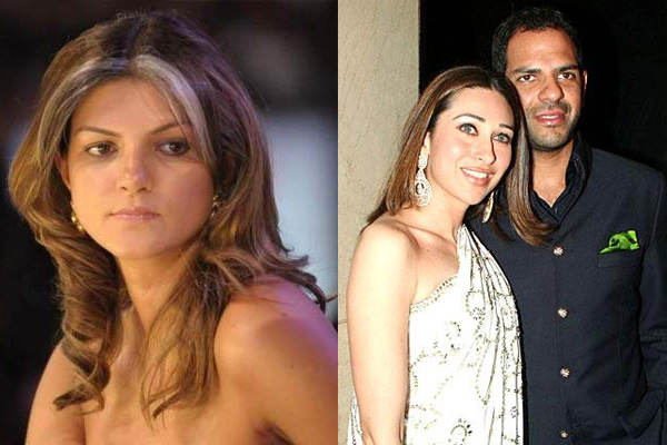 Sanjay Kapur first wife Nandita Mehtani and Karisma Kapoor