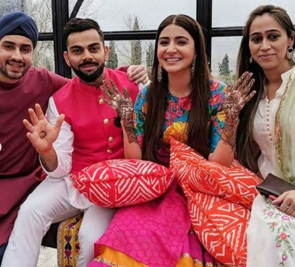 Anushka Sharma Mehendi