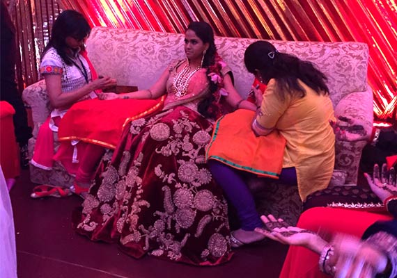 Arpita Khan mehendi