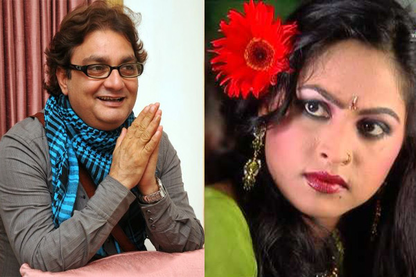 Vinay Pathak with wife 