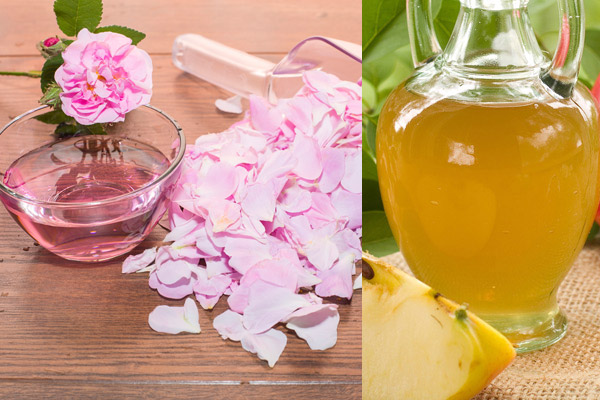 Vinegar for skin