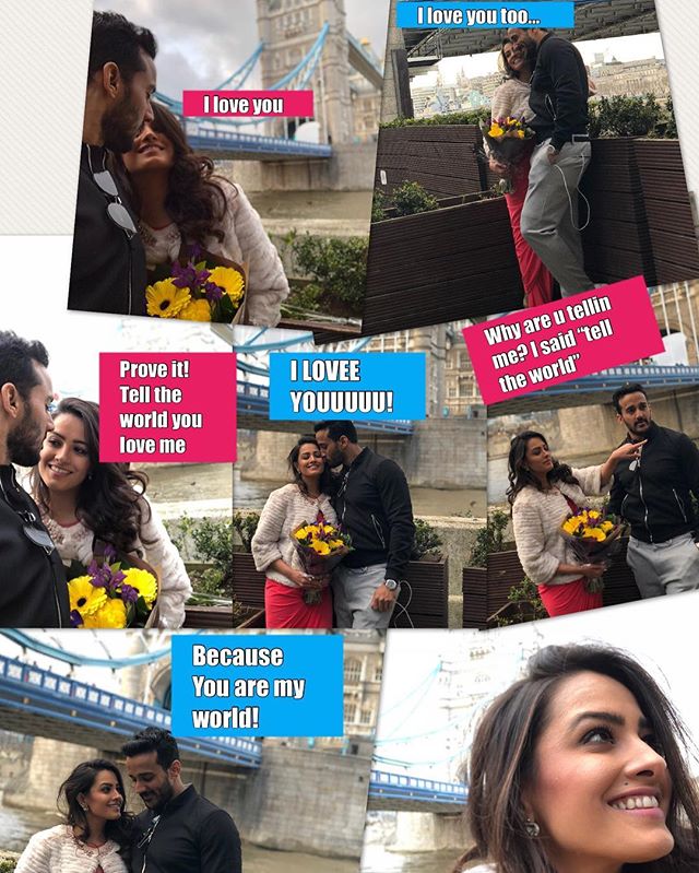 Anita Hassanandani and Rohit Reddy