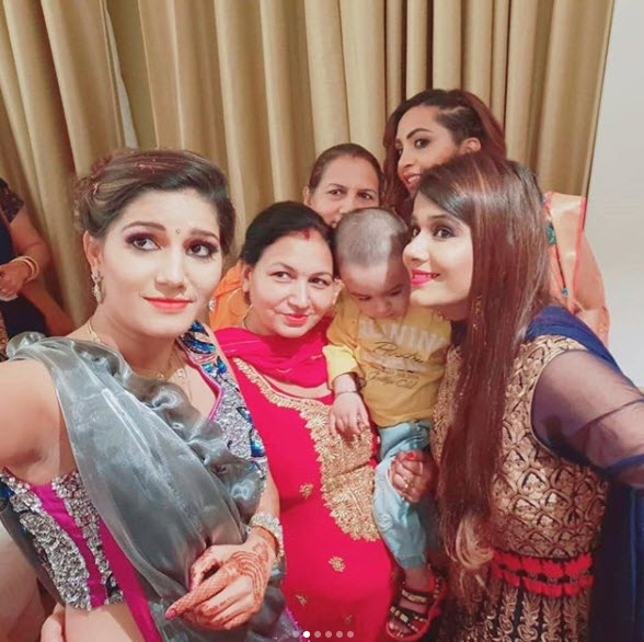 Sapna Choudhary brother wedding