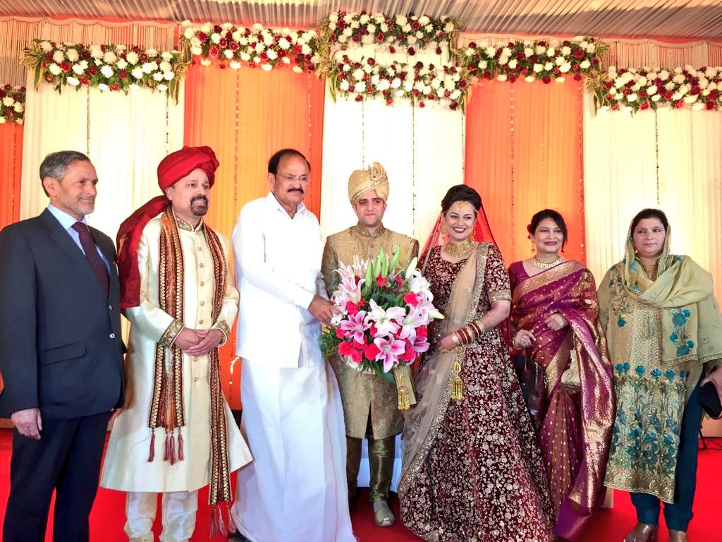 Tina Dabi and Athar Aamir- ul-Shafi Khan Wedding Reception