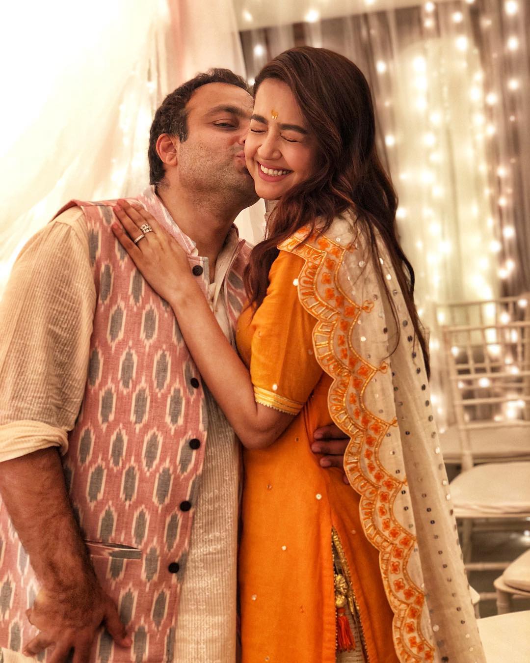 Surveen Chawla and Akshay Thakker