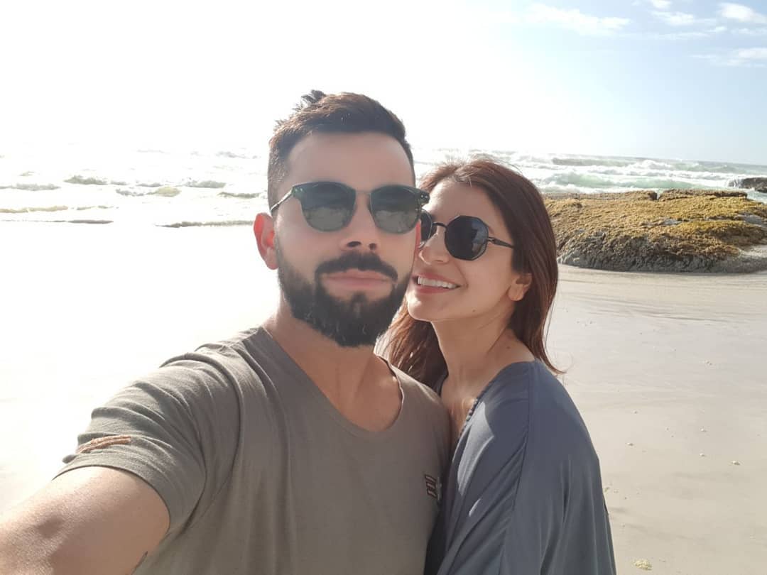 Virat Kohli and Anushka Sharma