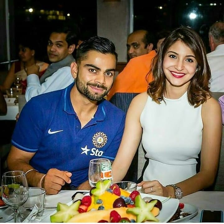 Virat Kohli and Anushka Sharma