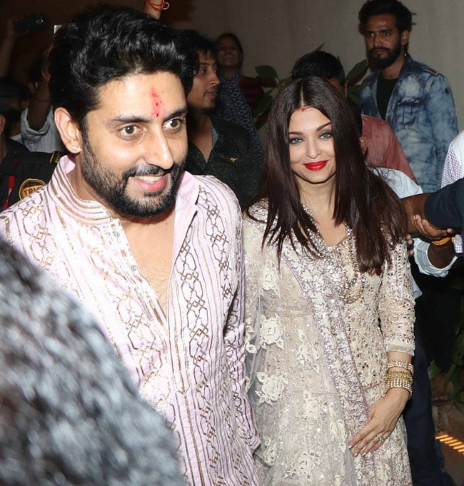 Abhishek Bachchan with Aishwarya Rai