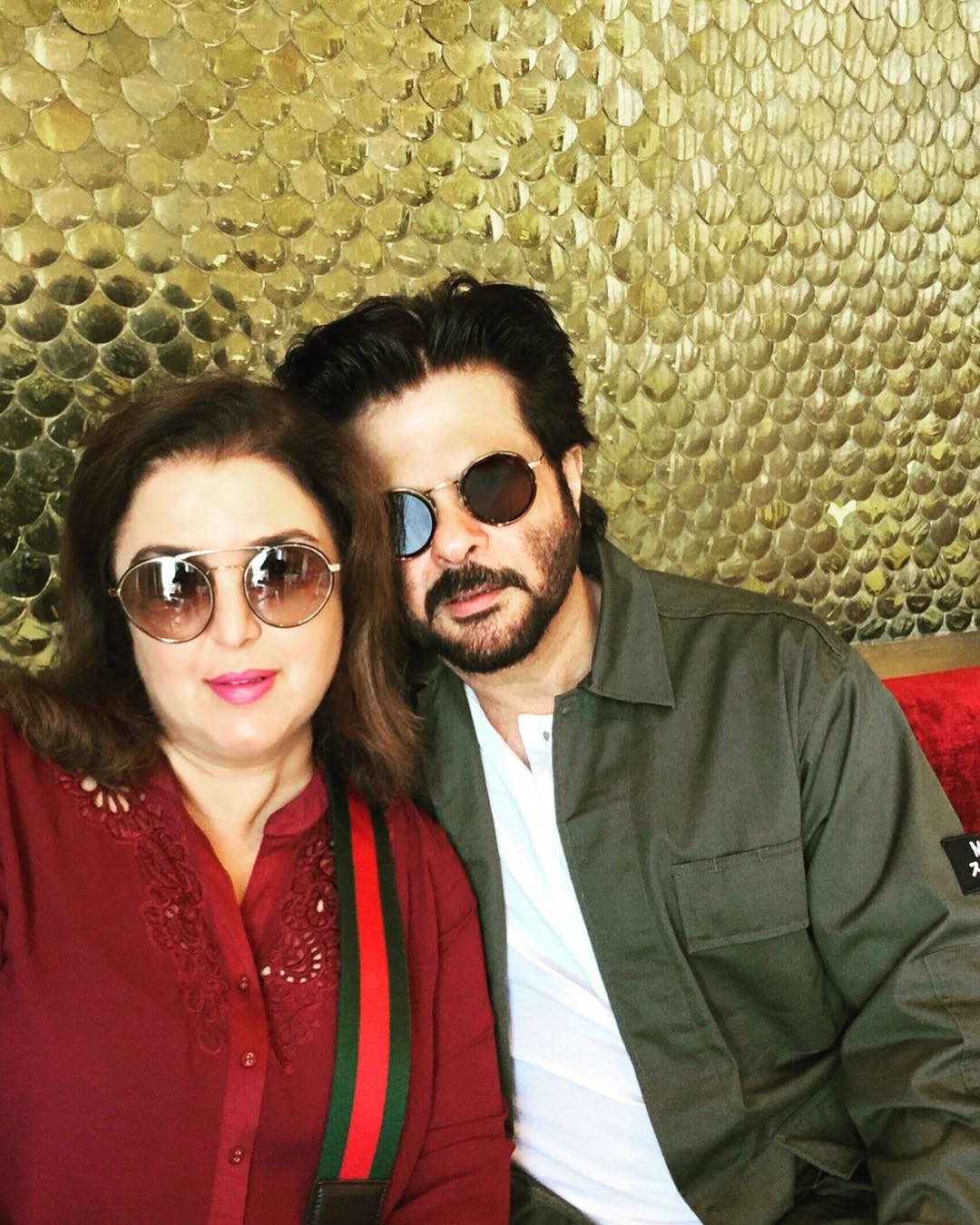 Anil Kapoor and Farah Khan