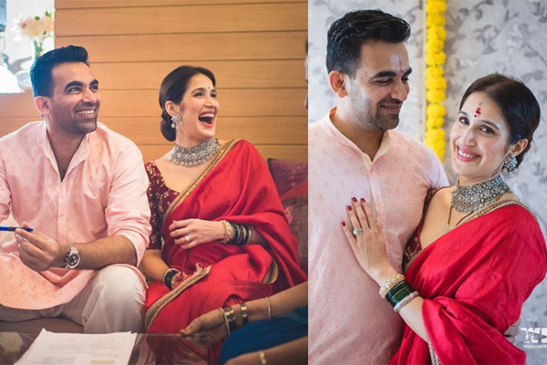 Sagarika Ghatge on her wedding 