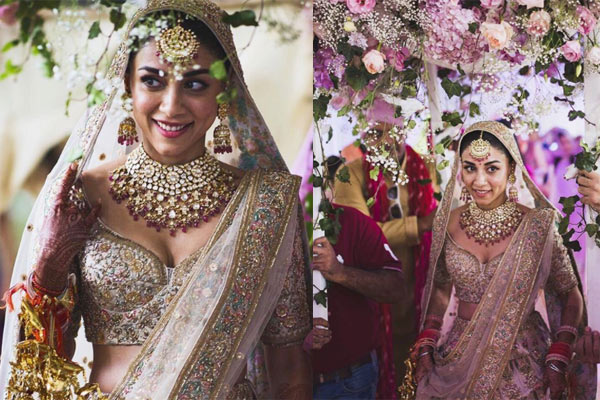 Amrita Puri on her wedding 