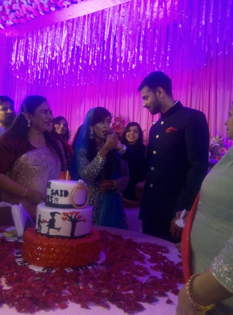 Tej Pratap and Aishwarya Rai