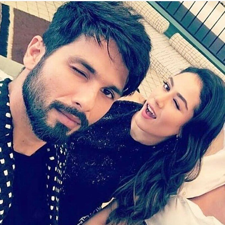 Shahid Kapoor and Mira Rajput