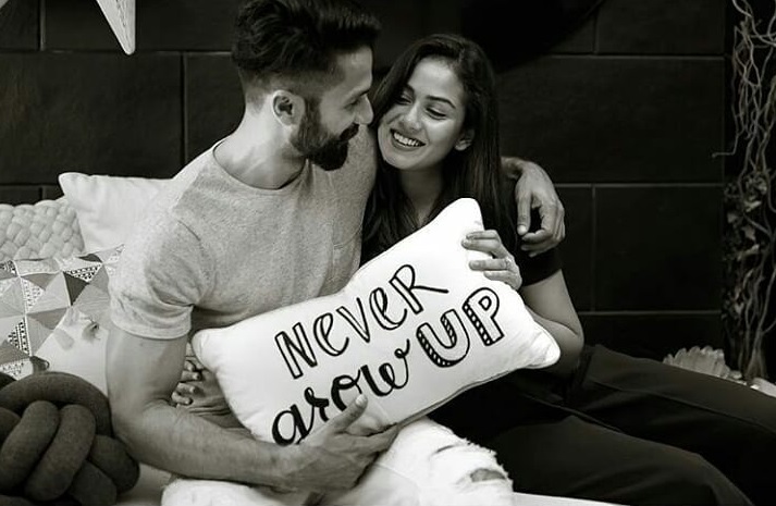 Shahid Kapoor and Mira Rajput