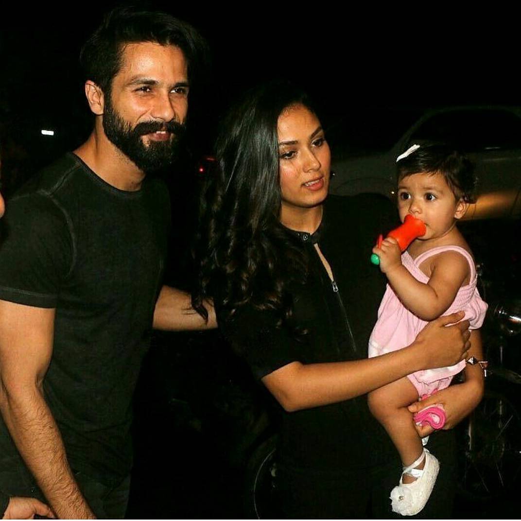 Shahid Kapoor and Mira Rajput