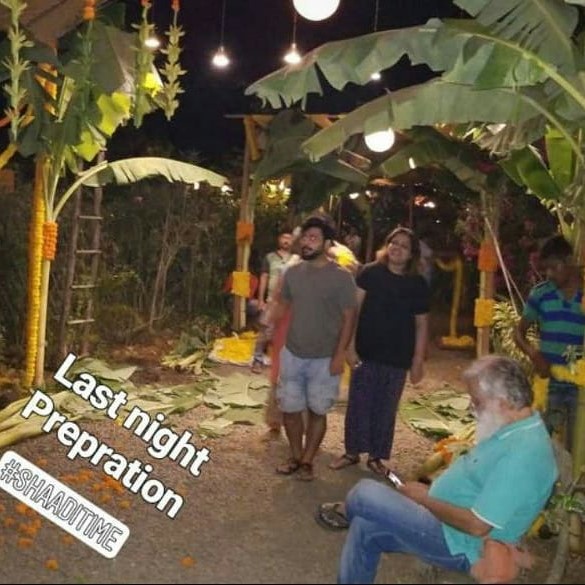 Milind Soman and Ankita Konwar