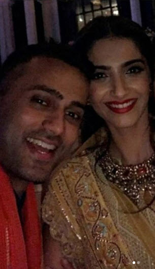 Sonam Kapoor and Anand Ahuja