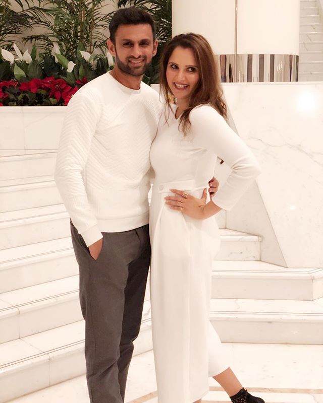 Sania Mirza and Shoaib Malik