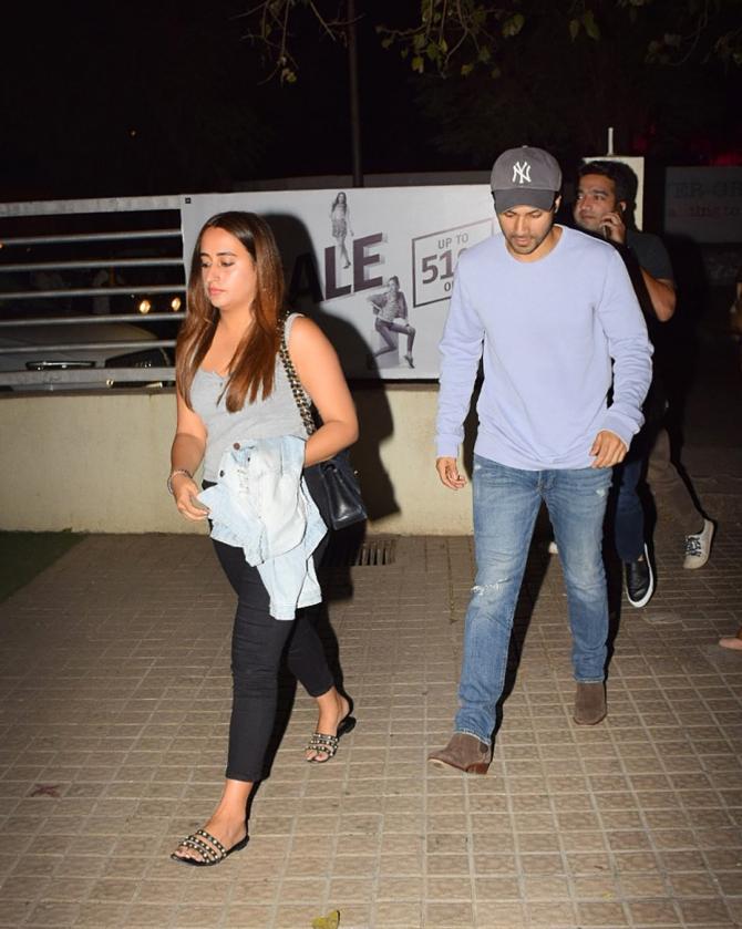 Varun Dhawan Talks abour natasha reaction on October