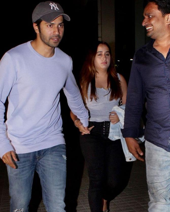 Varun Dhawan Talks abour natasha reaction on October