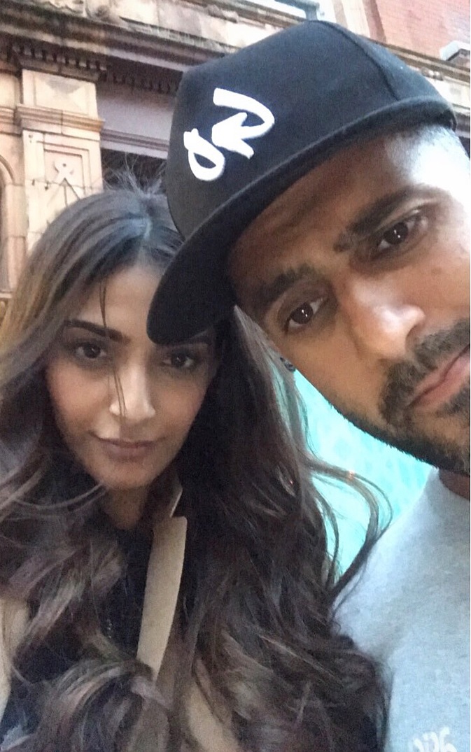 Sonam Kapoor and Anand Ahuja