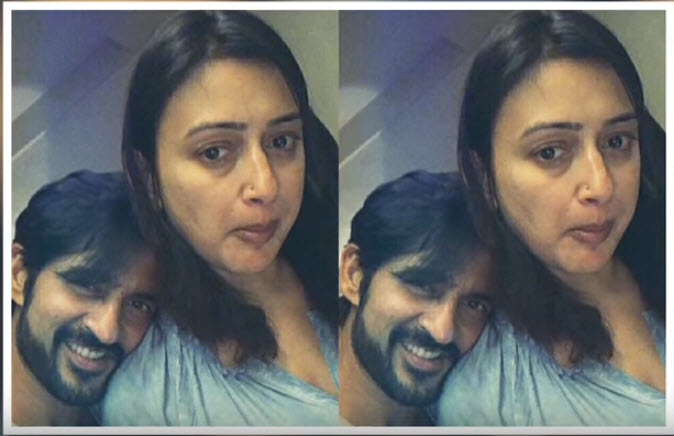 Hiten Tejwani and Gauri Pradhan