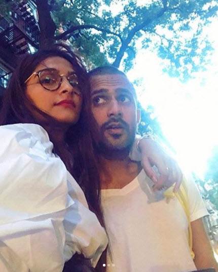 Sonam Kapoor and Anand Ahuja