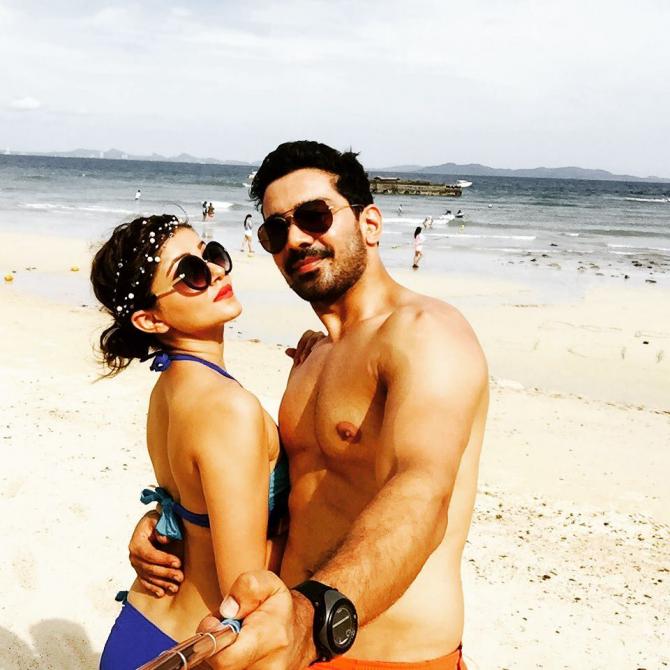Rubina Dilaik and Abhinav Shukla