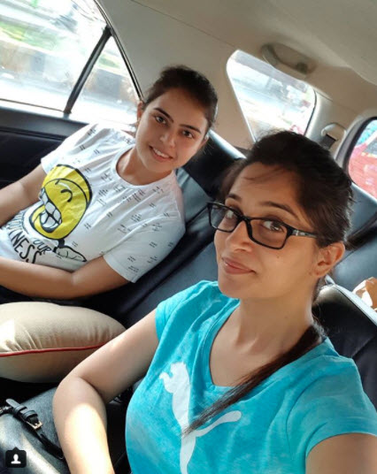 Dipika Kakar and Saba Ibrahim