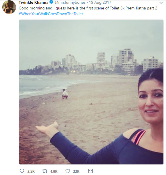 Twinkle Khanna Tweet
