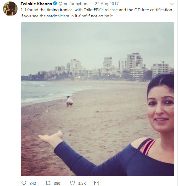 Twinkle Khanna Tweet