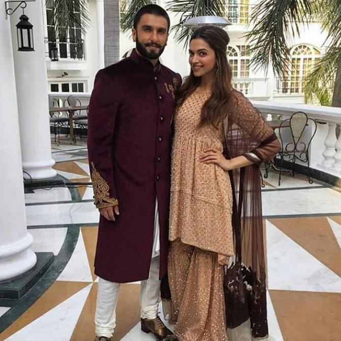 Deepika Padukone and Ranveer Singh