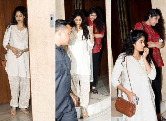 Janhvi Kapoor and Anshula Kapoor