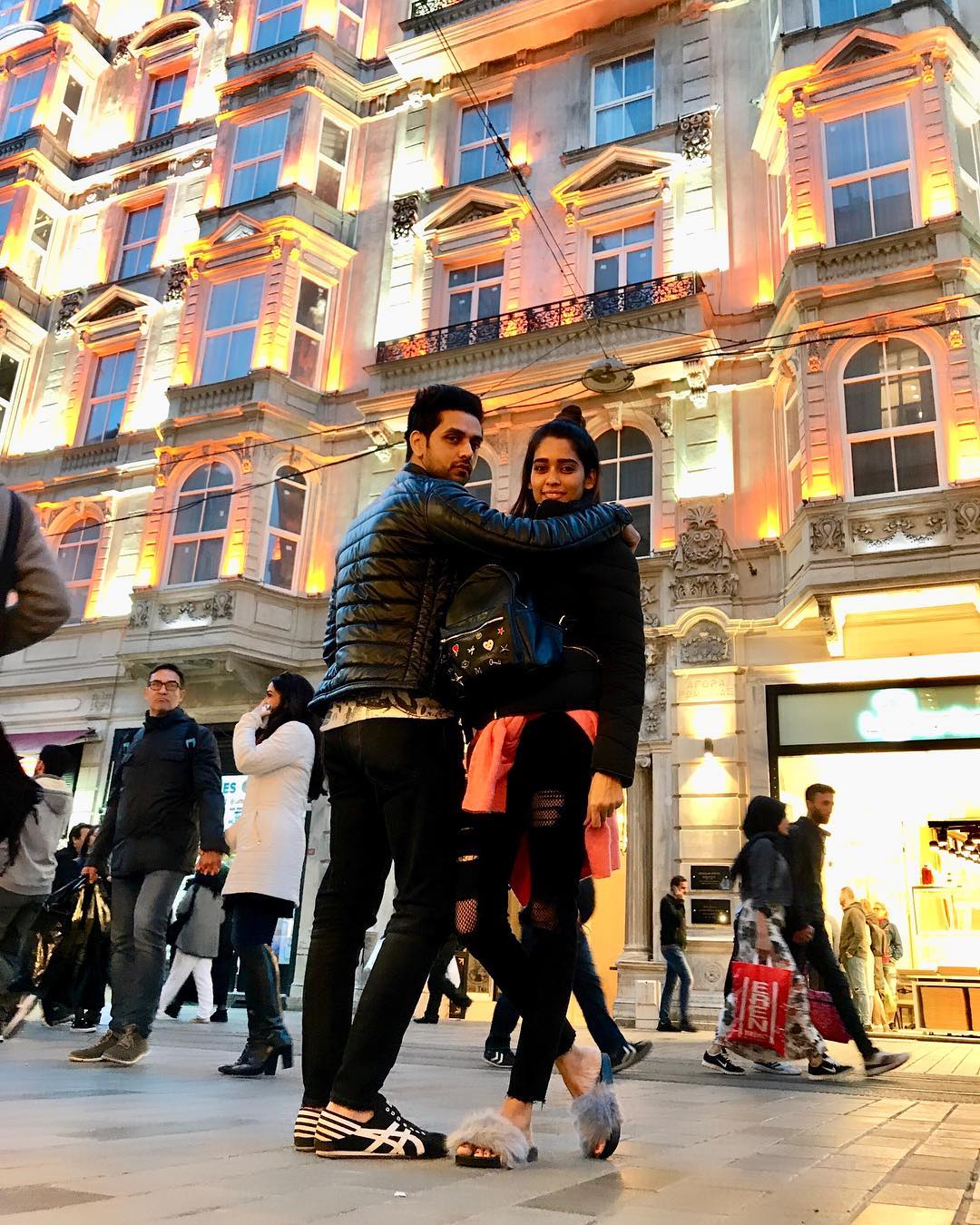 Neha Saxena And Shakti Arora Honeymoon Pics