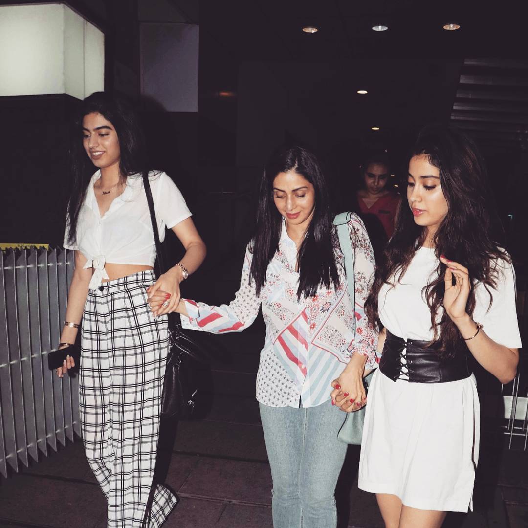 Sridevi Janhvi And Khushi Kapoor