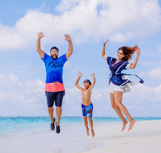 Shilpa Shetty family holiday