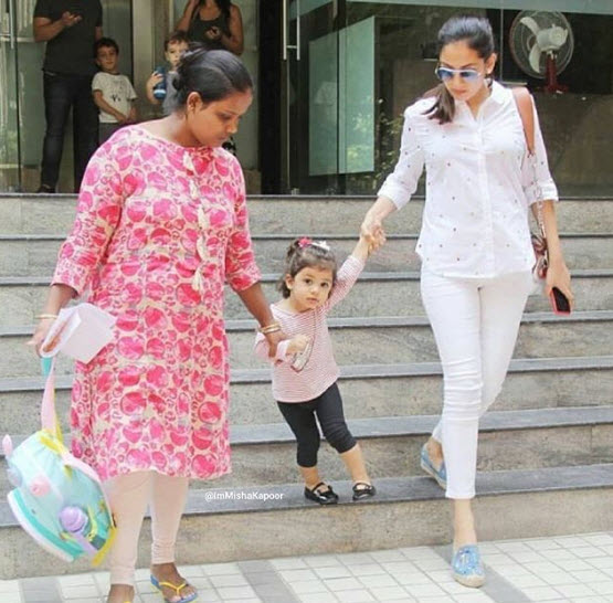 Mira Rajput with Misha Kapoor