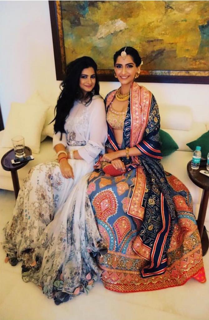 Sonam Kapoor and Rhea Kapoor