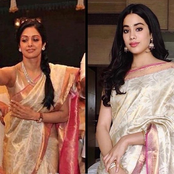 Sridevi Kapoor and Janhvi Kapoor