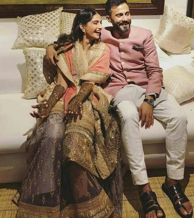 Sonam Kapoor and Anand Ahuja