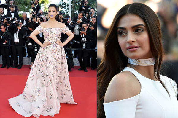 Sonam Kapoor and Aishwarya Rai Bachchan