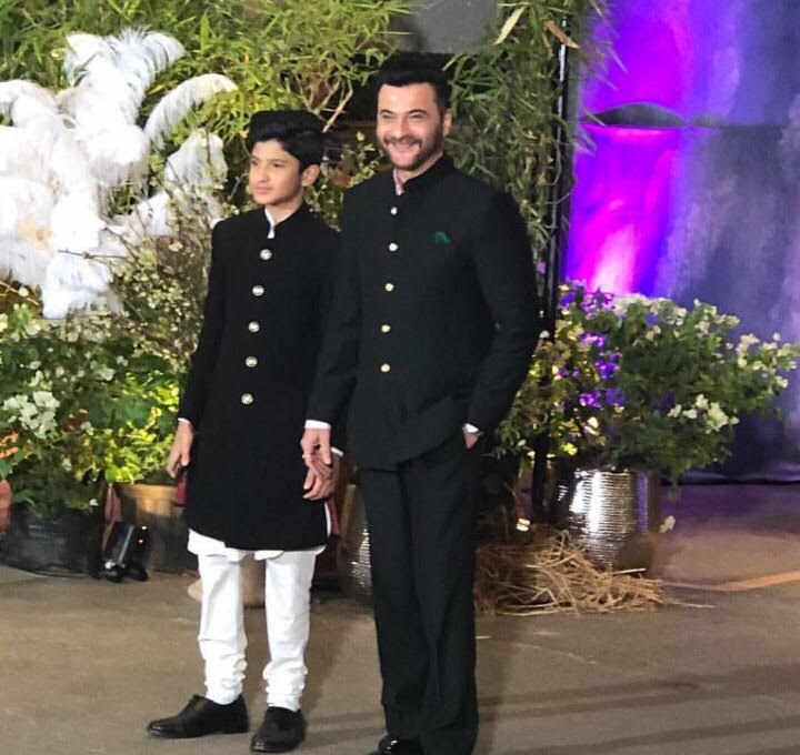 Kapoors at Sonam Kapoor and Anand Ahuja reception