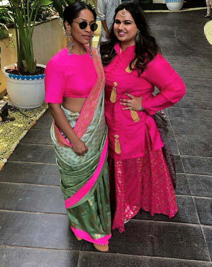 Masaba Gupta and Pooja