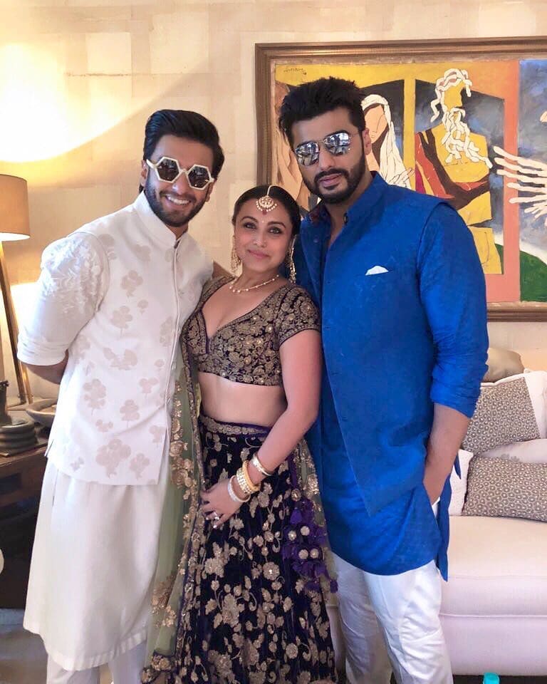 Arjun Kapoor Ranveer Singh Rani Mukherji