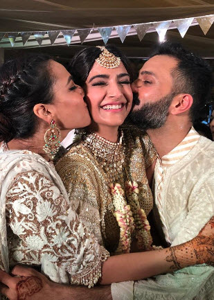 Sonam kapoor wedding