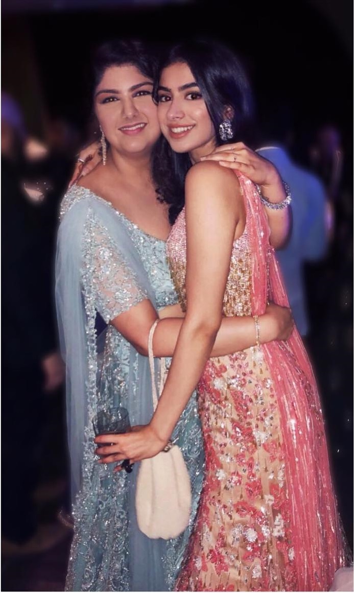Anshula Kapoo and Khushi Kapoor