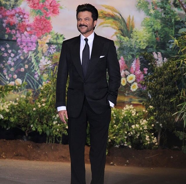 Anil Kapoor at Sonam's reception